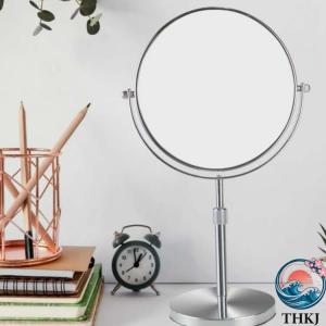 卓上 両面 卓上ミラー 裏面 メイク用 7 イ...の詳細画像3