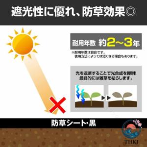 防草 シート 3m 100m 厚さ3.6 シル...の詳細画像4