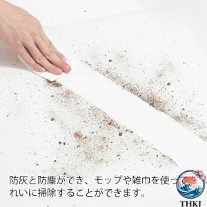 キッチンマット 2 タイプ 砂目立て 透明 最...の詳細画像3