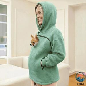 パーカー 猫抱っこ用服 レディース 猫 犬 小...の詳細画像3