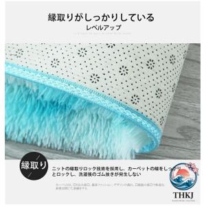 ラグ 洗える 長方形 サイズ選択可能 もこもこ...の詳細画像2