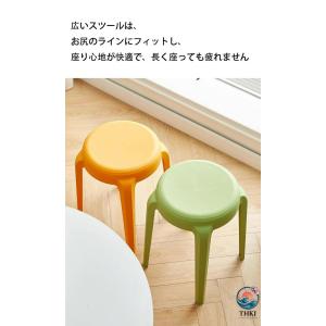 スタッキングチェア スタッキングスツール 2 ...の詳細画像4