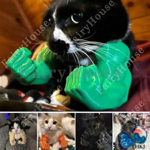 ハロウィン コスプレ 猫 面白い 猫の筋肉の腕...の詳細画像2