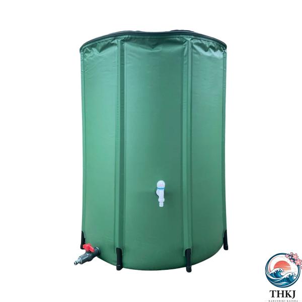 雨水タンク 家庭用 集水器 貯水タンク 100 200 225L 屋外折りたたみ式ポータブル ウォー...