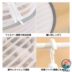 防風 昆虫を防ぐ 水切り 梅干し 干し網 吊り...の詳細画像2