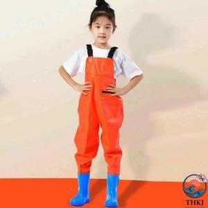 チェストハイウェーダー 水遊び 子供用 田んぼ...の詳細画像2