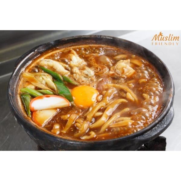 山本屋 鰹だし 半生味噌煮込みうどん（HALAL） 2セット 4食入 遅れてごめん 年賀 遅れてごめ...