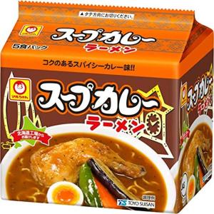 北海道限定マルちゃん スープカレーラーメン 5食パック...