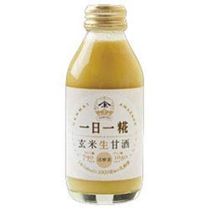 ヤマト醤油味噌 生玄米甘酒一日一糀・乳酸菌入り １４０ｍｌ×24本入