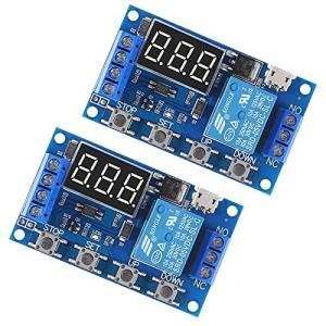 ACEIRMC 2個 DC 6-30V タイマーリレー