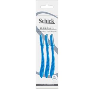 まとめ買い】Schick(シック) 顔・眉毛用 カミソリ(3本入) ×3個 メンズ