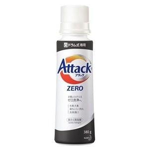 花王 アタックゼロ ドラム式専用 本体380g アタックZERO 抗菌洗たく用洗剤 液体洗剤