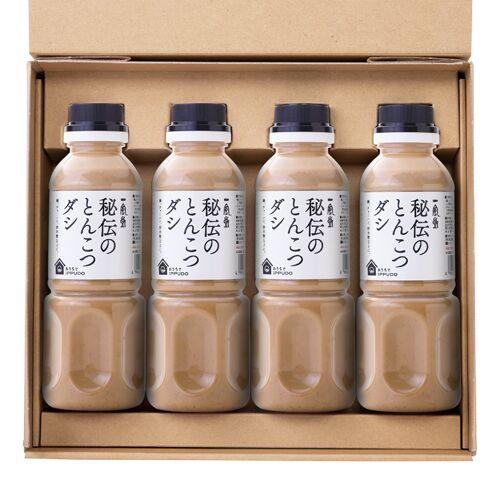 一風堂秘伝のとんこつダシ4本セット スープ ギフト 贈物 産地直送