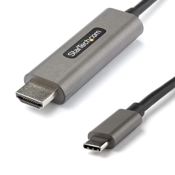 StarTech.com USB-C - HDMI 変換ケーブル/3m/4K 60Hz/HDR10/...