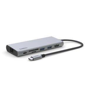 Belkin ベルキン　CONNECT USB-C 6-IN-1 マルチメディアハブ｜ymobileselection