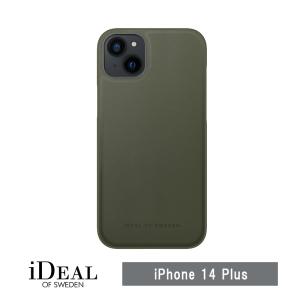 iDeal of Sweden アイディールオブスウェーデン iPhone 14 Plus Atelier Case Intense Khaki スマホケース スマホカバー｜ymobileselection