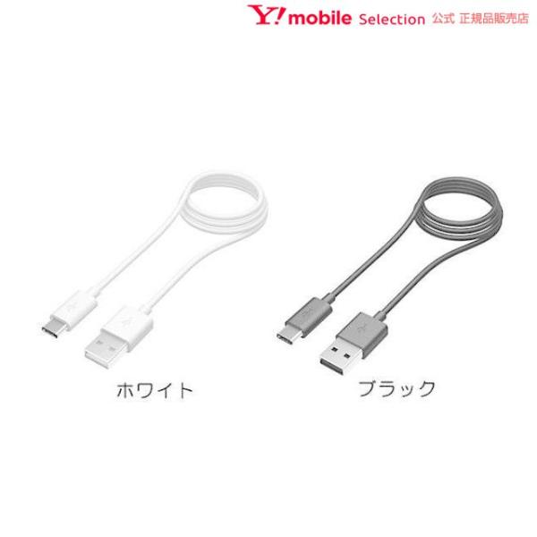 多摩電子工業 USB2.0 Type-C / USB-Aケーブル ホワイト