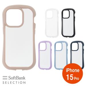 SoftBank SELECTION Play in Case for iPhone 15 Pro 耐衝撃 iPhoneケースSB-I016-HYAH/CL｜ymobileselection
