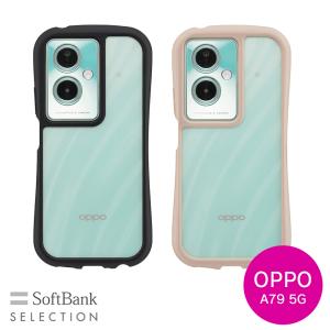 SoftBank SELECTION Play in Case for OPPO A79 5G ブラック ベージュ｜ymobileselection