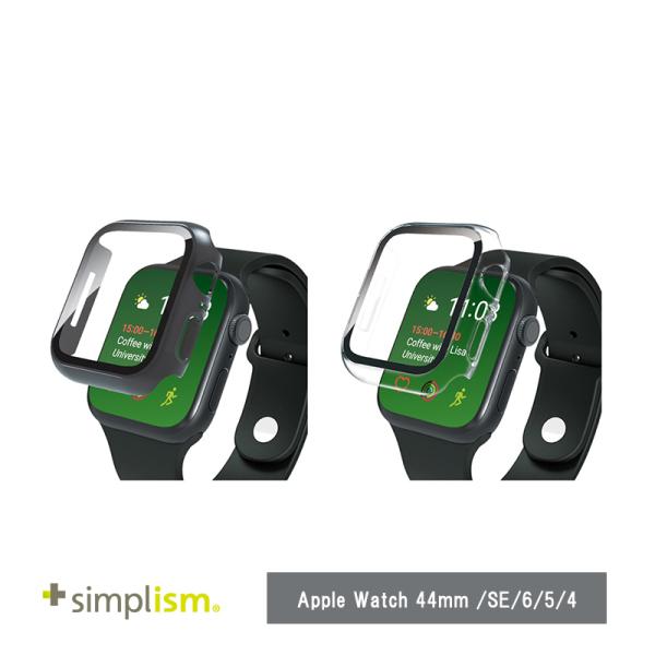 Simplism Apple Watch 44mm / SE / 6 / 5 / 4 ゴリラガラス ...