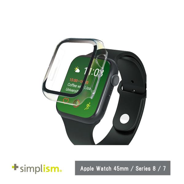 Simplism Apple Watch Ultra ゴリラガラス 高透明 ガラス一体型PCケース ...