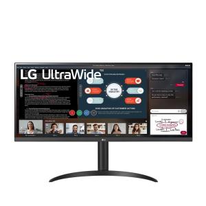 LG Electronics Japan 5年保証 34型 UltraWide FHD(2560x1080) IPS ディスプレイ ブラック｜ymobileselection