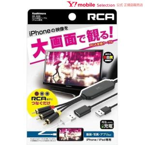 カシムラ KD-226 RCA変換ケーブル iPhone専用｜ymobileselection