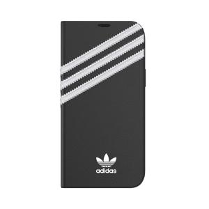 【アウトレット】 adidas アディダス   iPhone 12 Pro Max OR Booklet Case SAMBA FW20 black/white｜ymobileselection