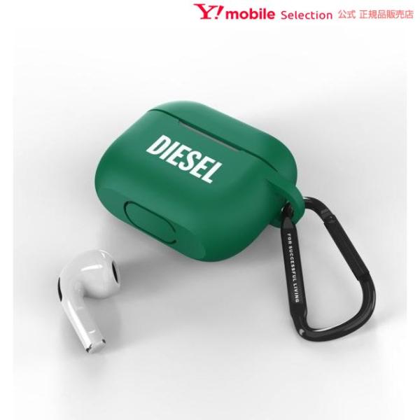 DIESEL AirPods 3 Airpod Case Silicone FW22 green/w...