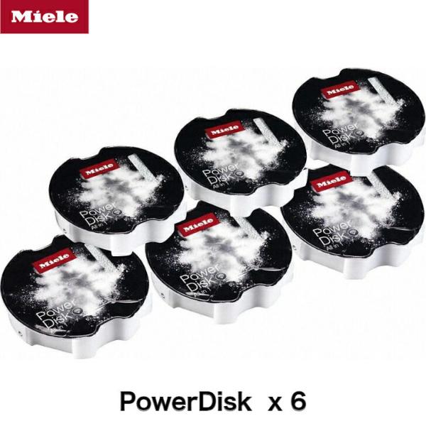 Miele ミーレ 純正 PowerDisk  All in 1 洗剤 GS CL 4001 P 6...