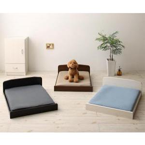 ペット用品 ベッドフレーム マットレス付き 犬用 いぬ イヌ 猫 ねこ ミニチュアサイズ 木製 ペッ...