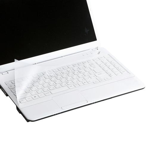 ノートマルチカバー 様々なノートパソコンに対応、シートタイプのマルチキーボードカバー サンワサプライ...