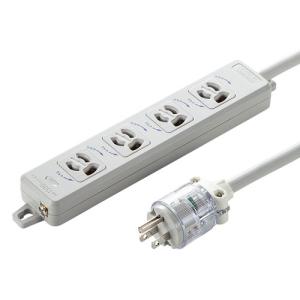 SANWA SUPPLY（サンワサプライ） 節電タップ 2P 10個口 5m 雷ガード