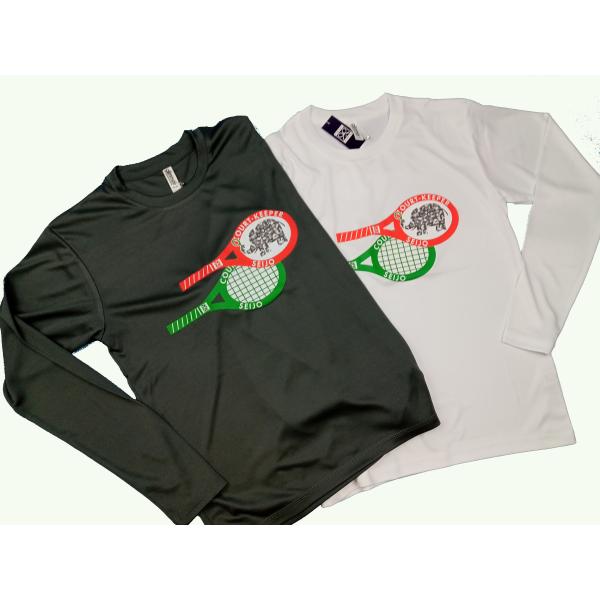 成城コートキーパー　ラケットゾウマーク　ロングスリーブドライT　　　TE-RABQ-XX