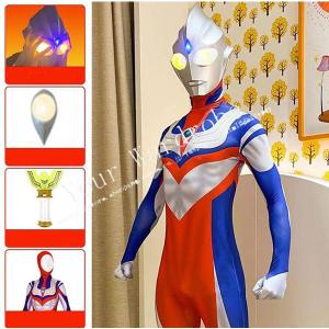 ウルトラマンティガ風全身タイツコスプレ衣装子供成人 キッズ 大人ハロウィンコスチュームパーティー仮装演出道具Halloween特集｜Your Wardrobe