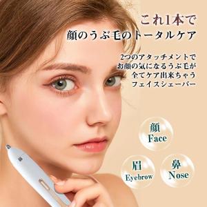 眉毛シェーバー フェイスシェーバー 男女兼用 ...の詳細画像3