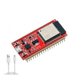 ESP-WROOM-32 開発ボード USBケーブル付き　ピンハンダ済み　ESP32 YMS PAR...