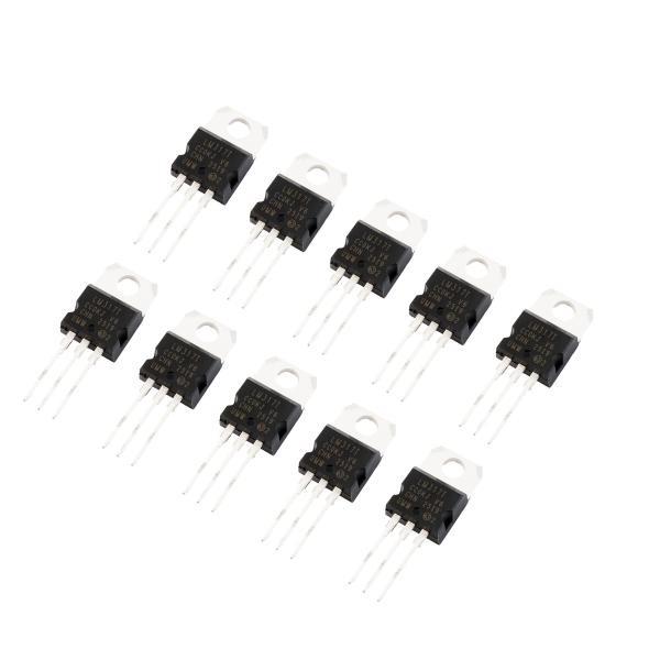【10個入】LM317T 可変正電圧レギュレータ TO-220 1.5A 1.25V〜37V 調整可...