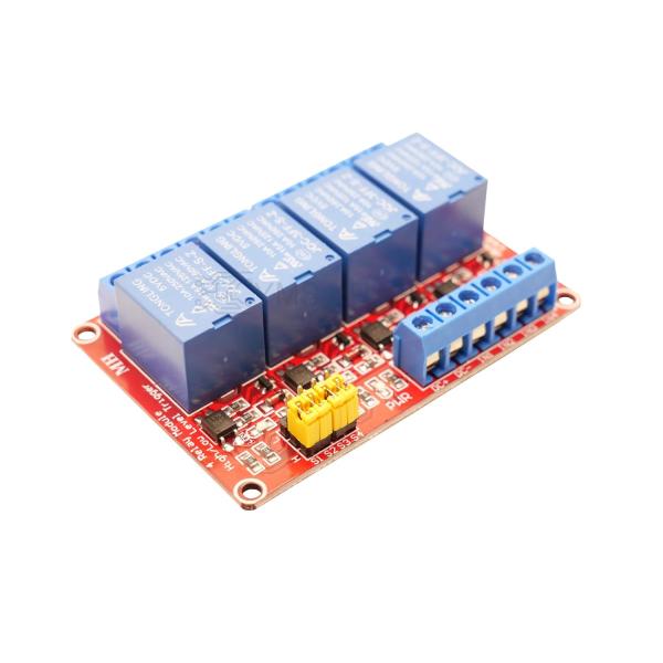 YMS PARTS【1個入】リレー モジュール 5V 4回路  Arduinoに使用可能