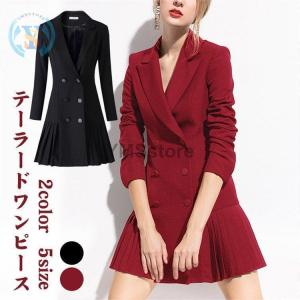 赤 ワンピースの商品一覧 通販 Yahoo ショッピング