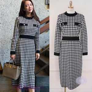 千鳥格子 ワンピースの商品一覧 通販 Yahoo ショッピング