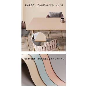 テーブルクロス テーブルマット PU 皮革生地...の詳細画像4