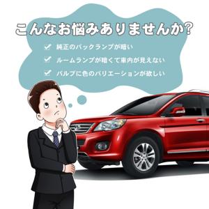 2個セット 車 LED バルブ T10 led...の詳細画像1