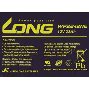 12V 22Ah シールドバッテリー WP22...の詳細画像3