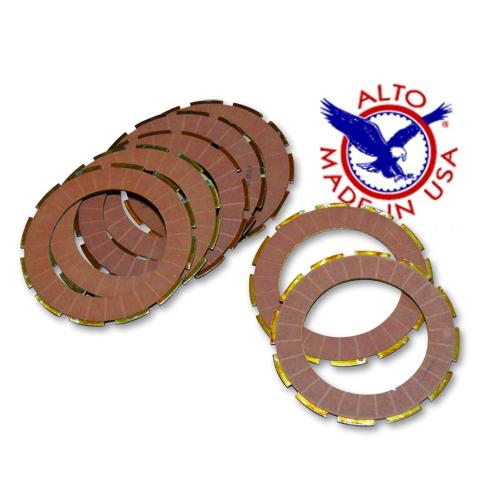 1957-1970 XL スポーツスター クラッチ フリクション プレート 一台分 7枚セット 37...