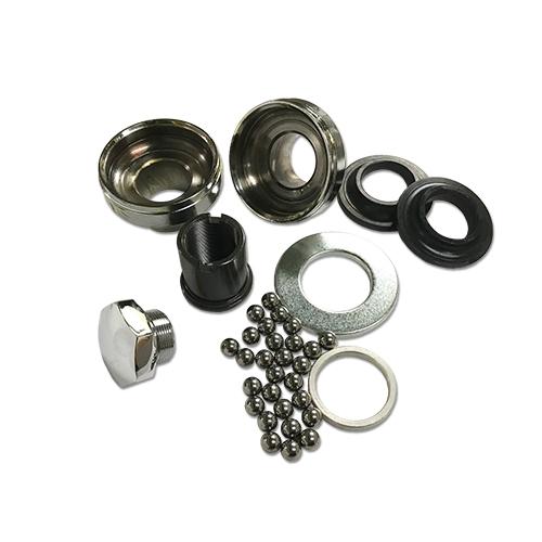 1952-1977 XL Kモデル 33.4mm フォーク ネック カップ キット トップ ナット ...