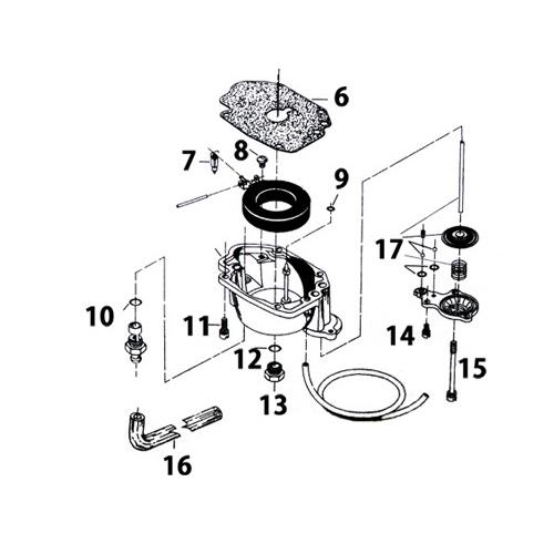 8 Eキャブ Gキャブ 用 フロート ピン スクリュー S&amp;S SUPER E G キャブレター リ...
