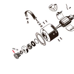 1936-1969 OHV オート アドバンス ディストリビューター 用 自動 進角