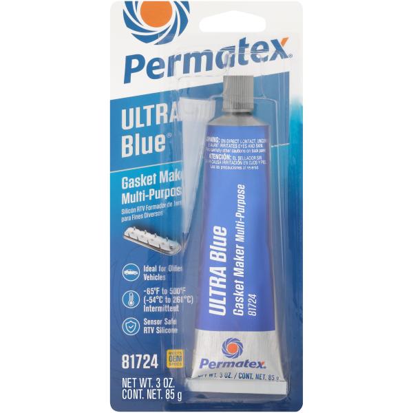 PERMATEX 耐熱 液体 シリコン ガスケット ULTRA BLUE ウルトラ ブルー 青 85...