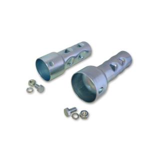 1-3/4インチ 約45mm エキゾースト マフラー ドラッグパイプ ロング